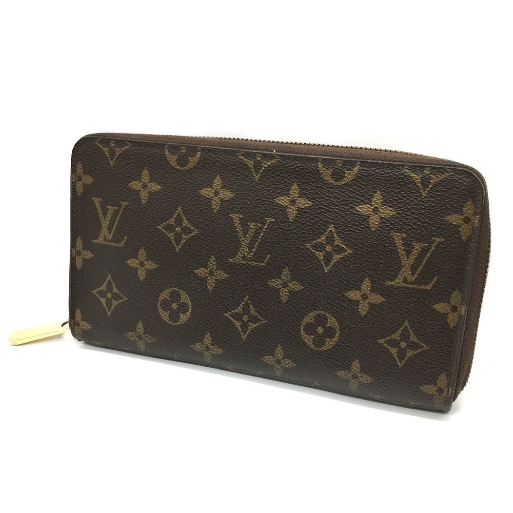 LOUIS VUITTON Monogram Zippy Organizer Round Zipper Long Wallet